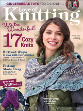 Love of Knitting Winter 2017 cover